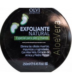 Exfoliante natural para pies y manos 250 ml Olvi